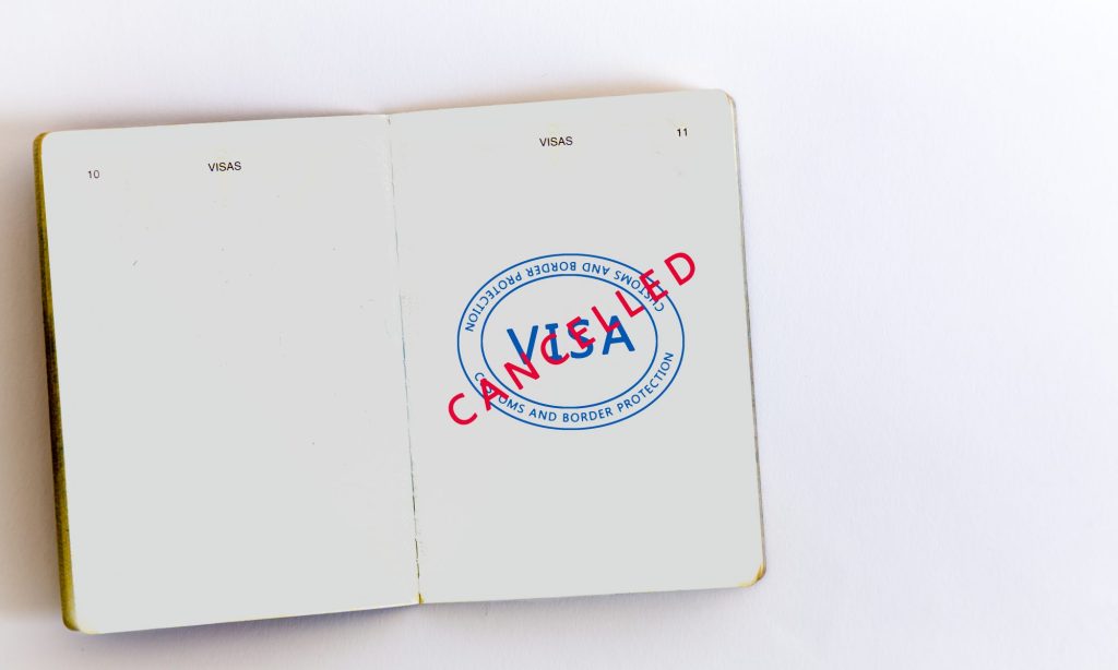 Visa Cancellation