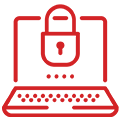 Internet privacy icon